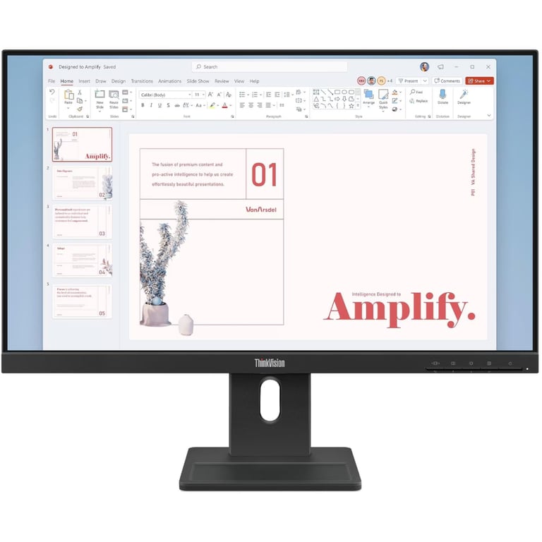 Монітор Lenovo E24-40 (64BAMAT1UA)