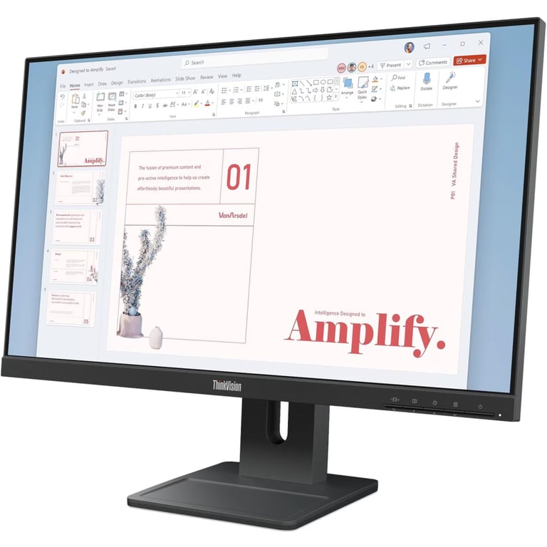 Монітор Lenovo E24-40 (64BAMAT1UA) - фото 3