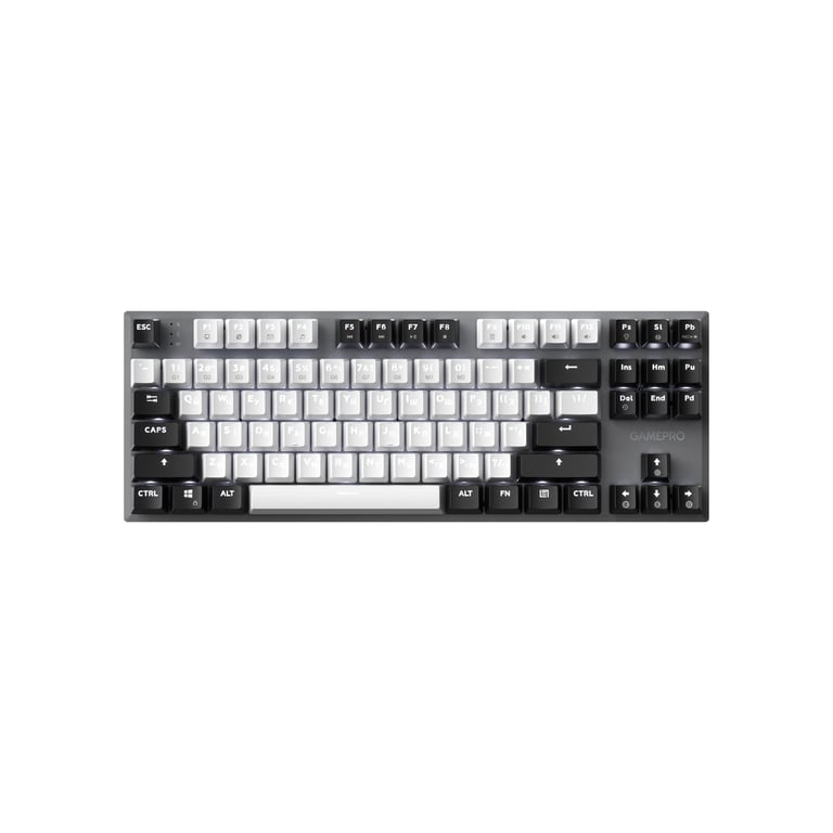 Клавіатура GamePro Genesis Joker MK124G Outemu Red Switch USB UA Gray (MK124G) - фото 1