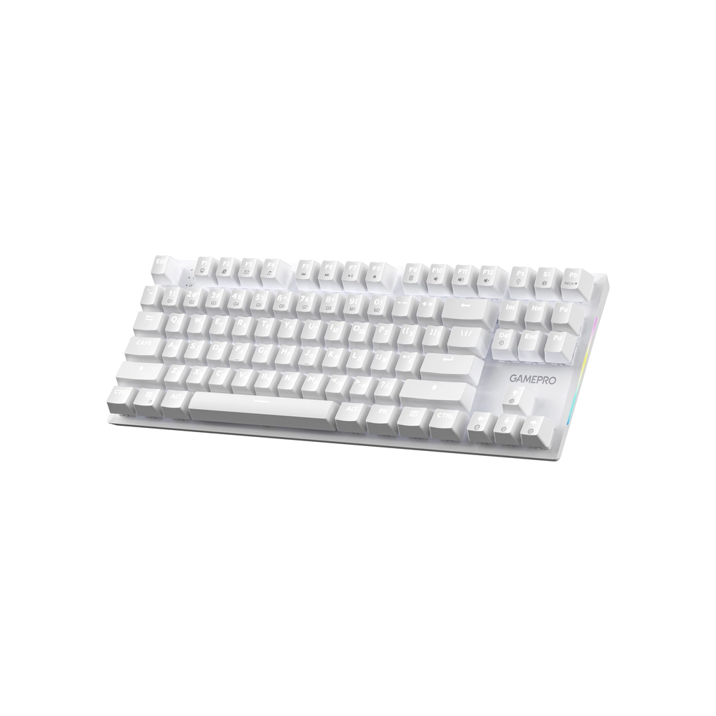 Клавіатура GamePro Genesis Joker MK124W Outemu Red Switch USB UA White (MK124W) - фото 2 Клавіатура GamePro Genesis Joker MK124W Outemu Red Switch USB UA White (MK124W) - фото 2