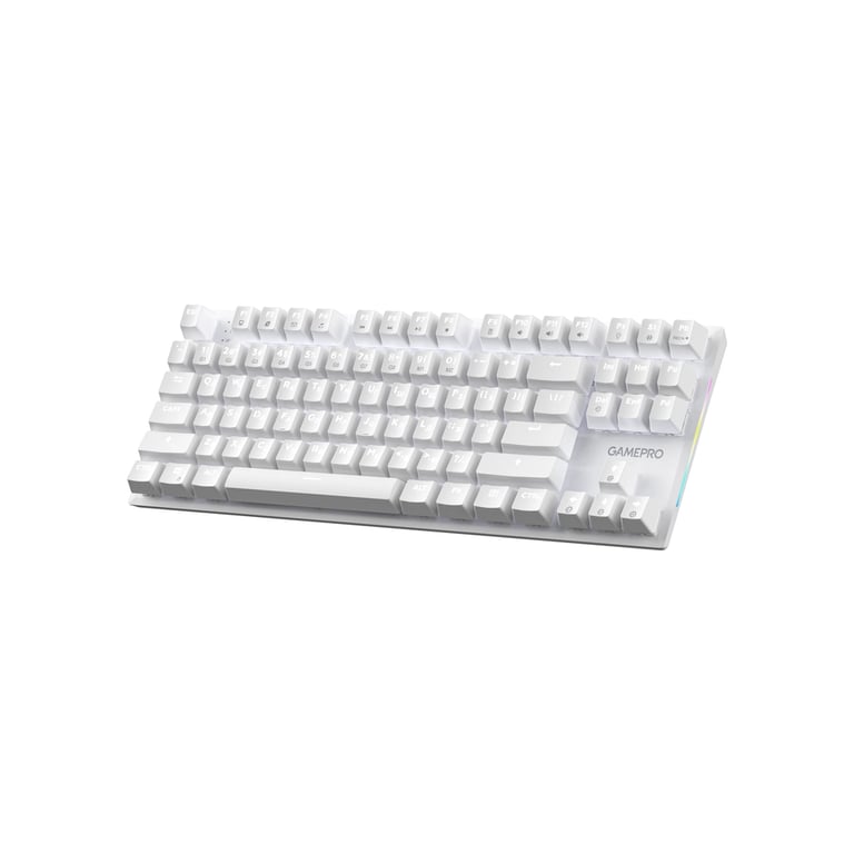 Клавіатура GamePro Genesis Joker MK124W Outemu Red Switch USB UA White (MK124W) - фото 2