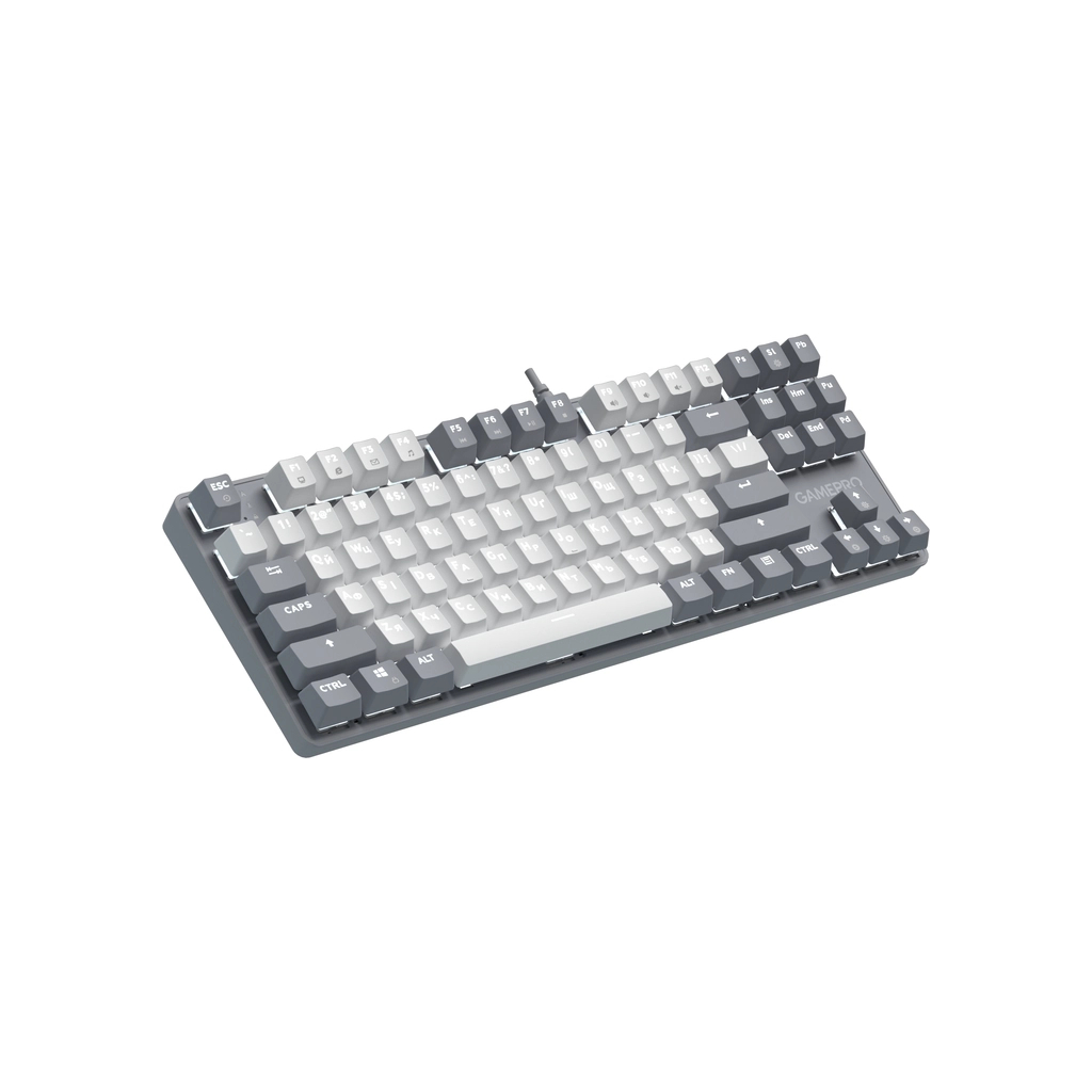 Клавіатура GamePro Genesis Metallic MK110G Outemu Red Switch USB UA Gray (MK110G) - фото 2 Клавіатура GamePro Genesis Metallic MK110G Outemu Red Switch USB UA Gray (MK110G) - фото 2