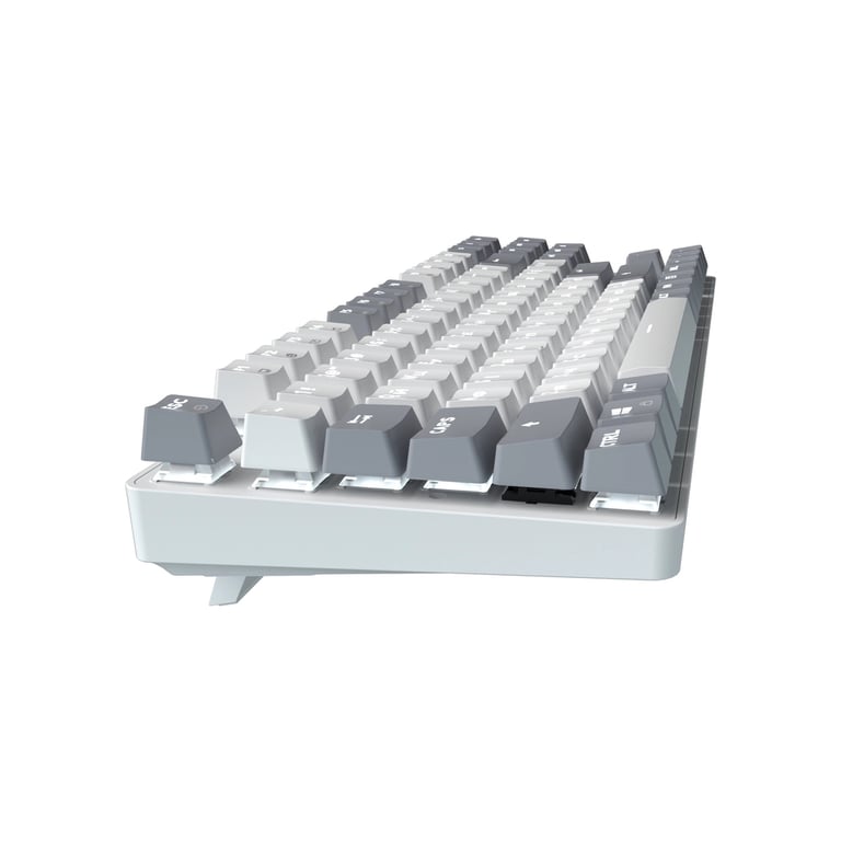 Клавіатура GamePro Genesis Metallic MK110W Outemu Red Switch USB UA White (MK110W) - фото 5