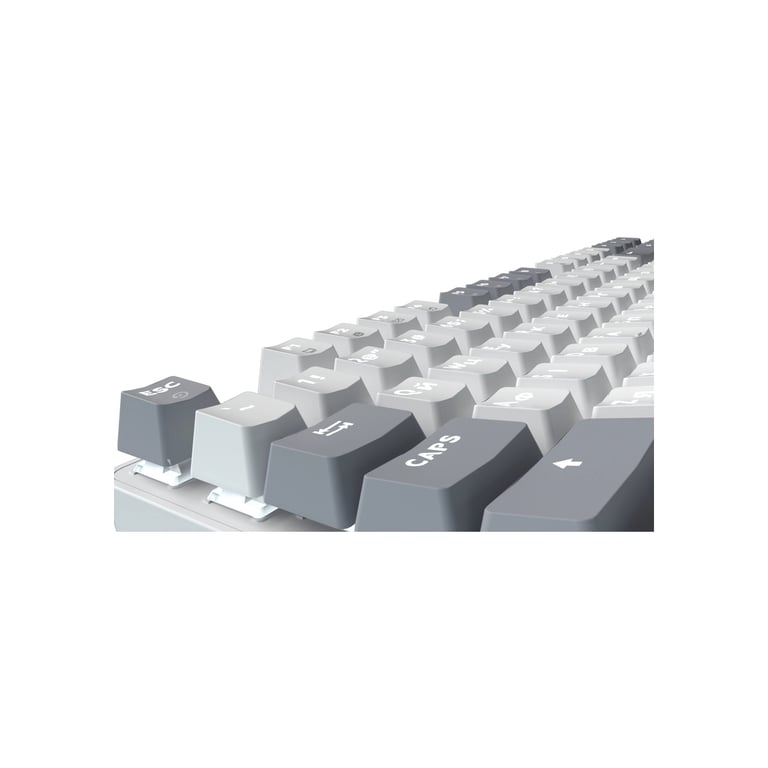 Клавіатура GamePro Genesis Metallic MK110W Outemu Red Switch USB UA White (MK110W) - фото 6