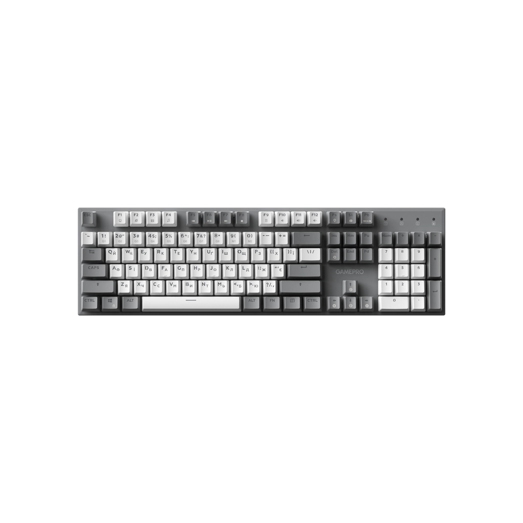 Клавіатура GamePro Genesis Metallic MK144G Outemu Red Switch USB UA Gray (MK144G) - фото 7 Клавіатура GamePro Genesis Metallic MK144G Outemu Red Switch USB UA Gray (MK144G) - фото 7