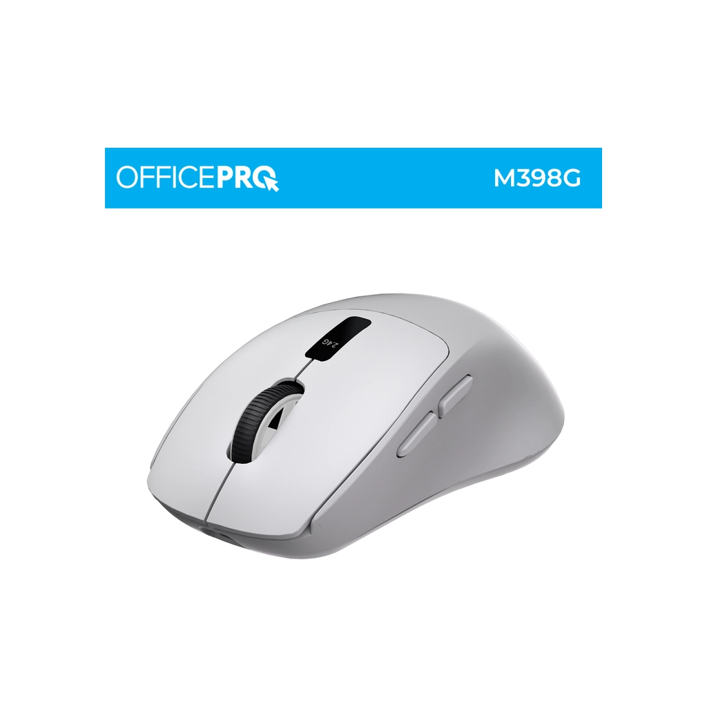 Мишка OfficePro M398G Wireless/Bluetooth Gray (M398G) - фото 5 Мишка OfficePro M398G Wireless/Bluetooth Gray (M398G) - фото 5