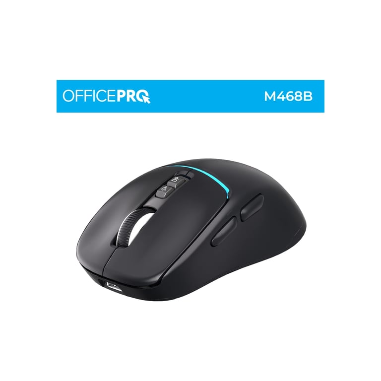 Мишка OfficePro M468B Wireless/Bluetooth Black (M468B) - фото 5