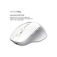 Мишка OfficePro M520W Wireless/Bluetooth White (M520W) - фото 11