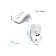Мишка OfficePro M520W Wireless/Bluetooth White (M520W) - фото 4