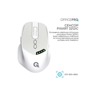 Мишка OfficePro M520W Wireless/Bluetooth White (M520W) - фото 8