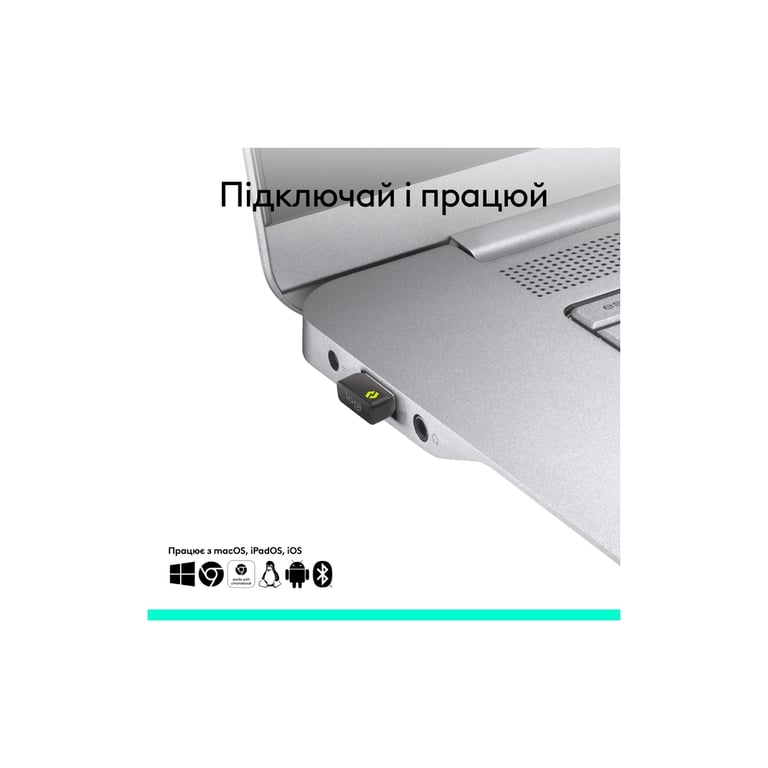 Адаптер Logitech BOLT Receiver USB-C - 2.4GHZ (L956-000157) - фото 4