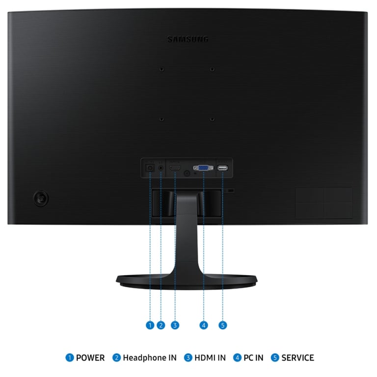 Монітор Samsung LS24D360GAIXUA - фото 6