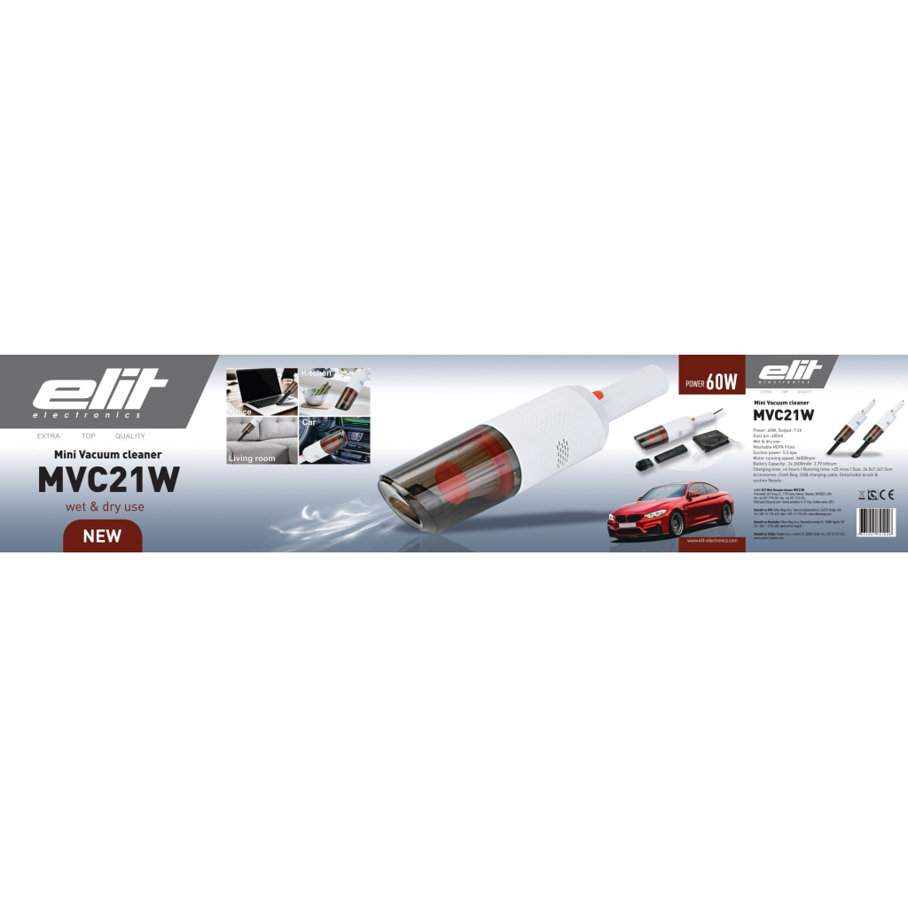 Пилосос ELIT MVC21W - фото 4 Пилосос ELIT MVC21W - фото 4