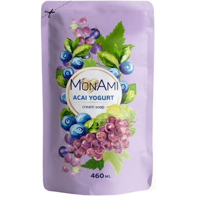 Рідке мило Grand Шарм MonAmi Acai Yogurt Cream Soap 460 мл (4820263230466) - фото 1