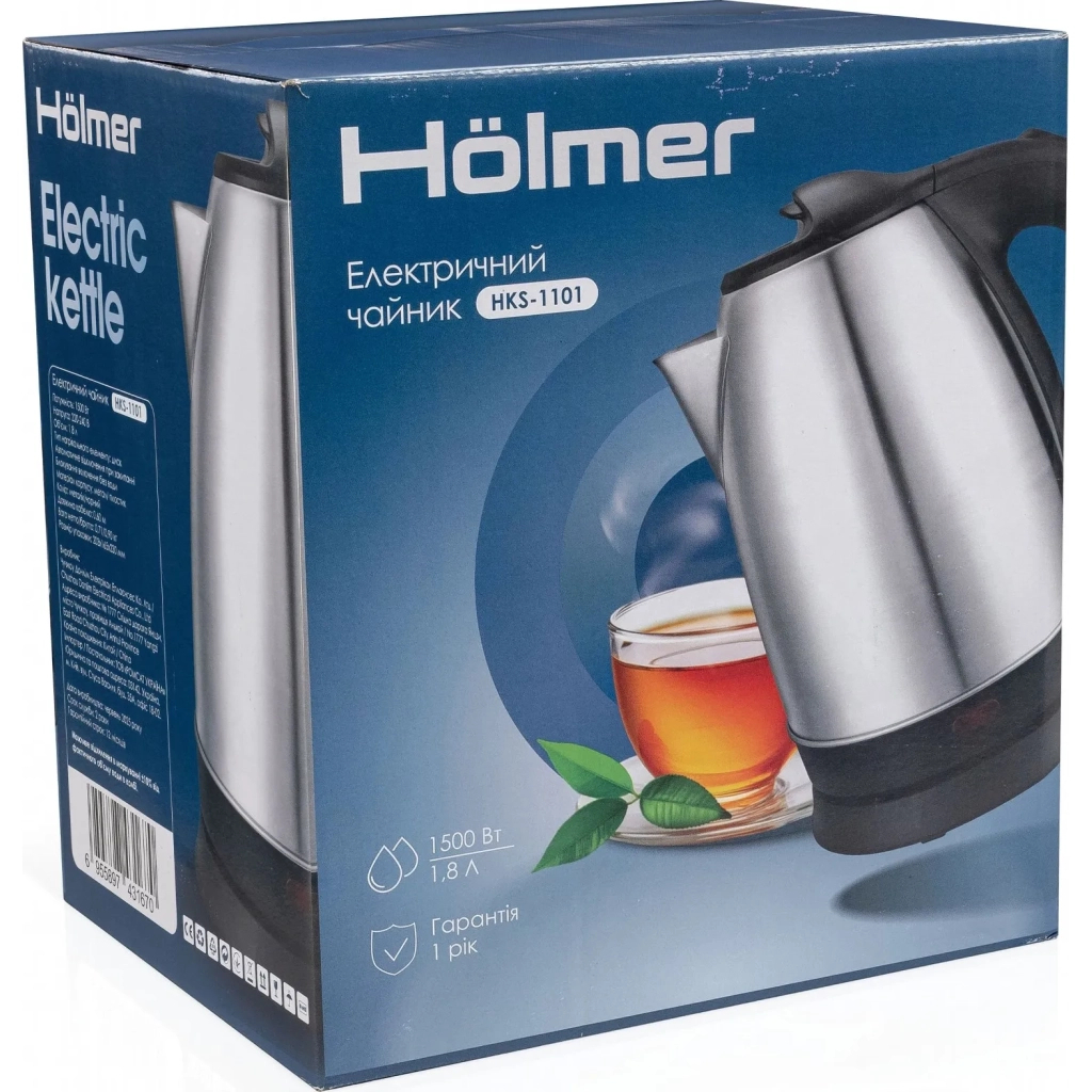 Електрочайник Hölmer HKS-1101 - фото 4 Електрочайник Hölmer HKS-1101 - фото 4