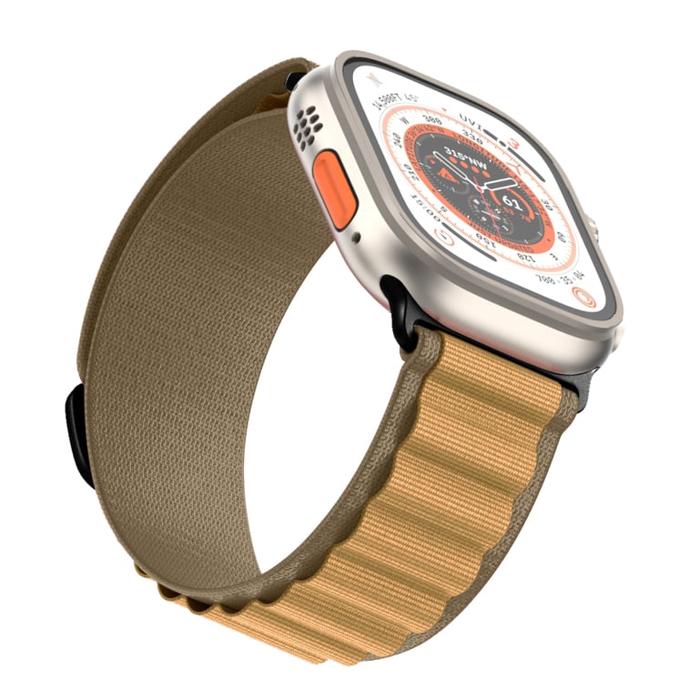 Ремінець до смарт-годинника Armorstandart Alpina Band для Apple Watch 42 (Series 11-10)/41/40/38 Tan (ARM82564) - фото 3