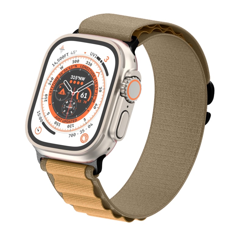 Ремінець до смарт-годинника Armorstandart Alpina Band для Apple Watch 42 (Series 11-10)/41/40/38 Tan (ARM82564) - фото 4