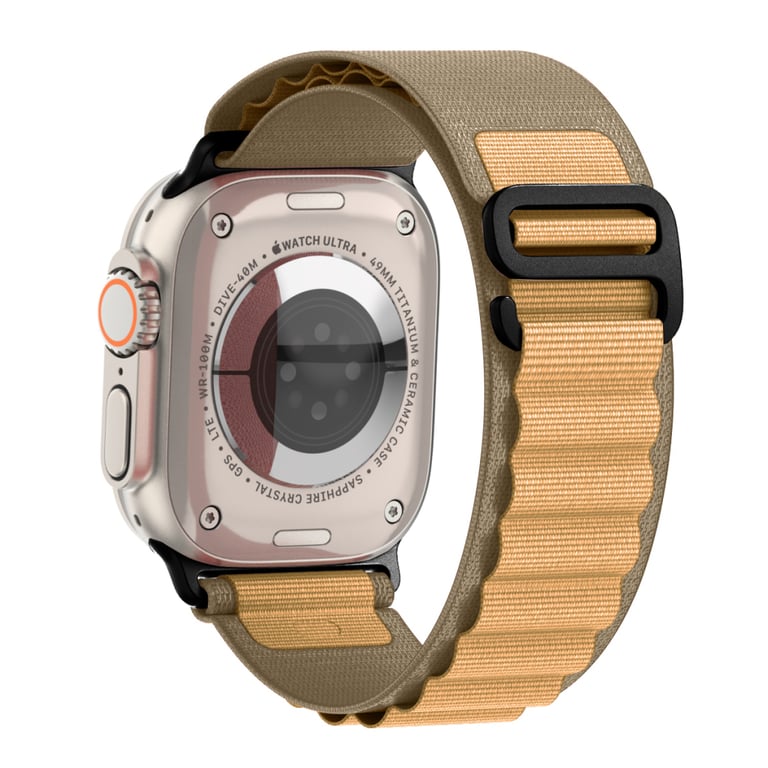 Ремінець до смарт-годинника Armorstandart Alpina Band для Apple Watch 42 (Series 11-10)/41/40/38 Tan (ARM82564) - фото 5