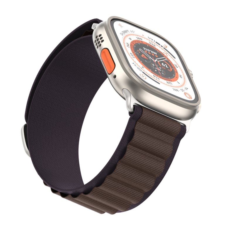 Ремінець до смарт-годинника Armorstandart Alpina Band для Apple Watch 49/46/45/44/42 (Series 1-3) Indigo (ARM81043) - фото 3