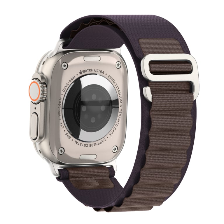 Ремінець до смарт-годинника Armorstandart Alpina Band для Apple Watch 49/46/45/44/42 (Series 1-3) Indigo (ARM81043) - фото 5