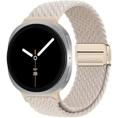 Ремінець до смарт-годинника Armorstandart Braided Solo Loop для Samsung Watch 8 / 8 Classic (20x113 mm) Starlight (ARM87357) - фото 1