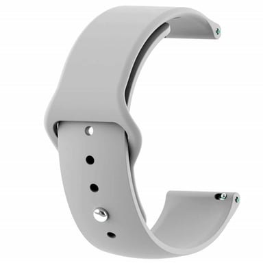 Ремінець до смарт-годинника Armorstandart Silicone Watch Strap 20mm Light Grey (ARM60517) - фото 1