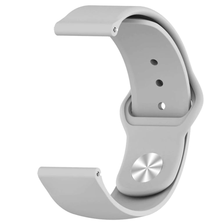 Ремінець до смарт-годинника Armorstandart Silicone Watch Strap 20mm Light Grey (ARM60517) - фото 2