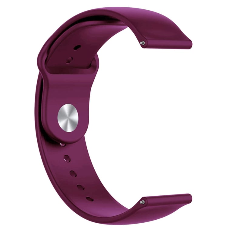 Ремінець до смарт-годинника Armorstandart Silicone Watch Strap 20mm Marsala (ARM60520) - фото 2