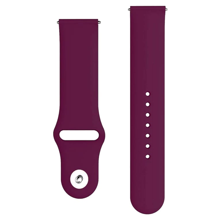 Ремінець до смарт-годинника Armorstandart Silicone Watch Strap 20mm Marsala (ARM60520) - фото 3