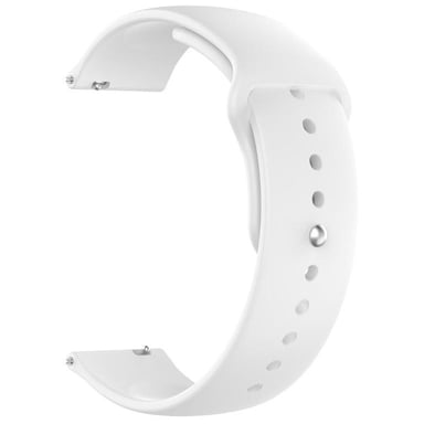Ремінець до смарт-годинника Armorstandart Silicone Watch Strap 22mm White (ARM80668) - фото 1