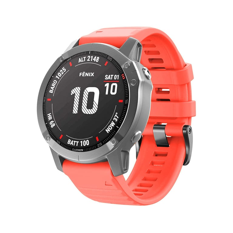 Ремінець до смарт-годинника Armorstandart Silicone для Garmin 26mm Coral Red (ARM87729) - фото 1