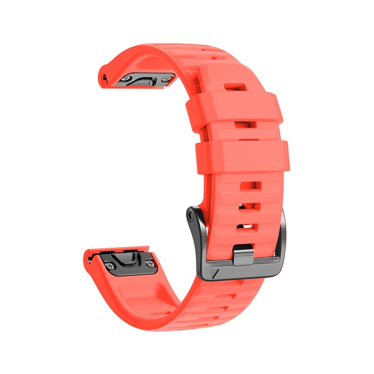 Ремінець до смарт-годинника Armorstandart Silicone для Garmin 26mm Coral Red (ARM87729) - фото 3
