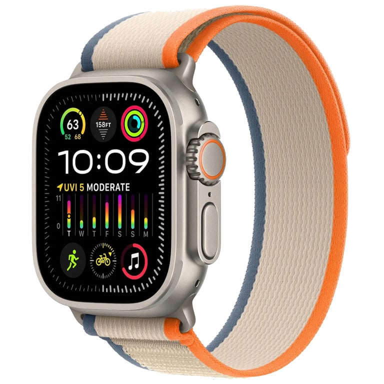 Ремінець до смарт-годинника Armorstandart Trail Loop для Apple Watch 49/46/45/44/42 (Series 1-3) Orange Beige (ARM74231) - фото 1