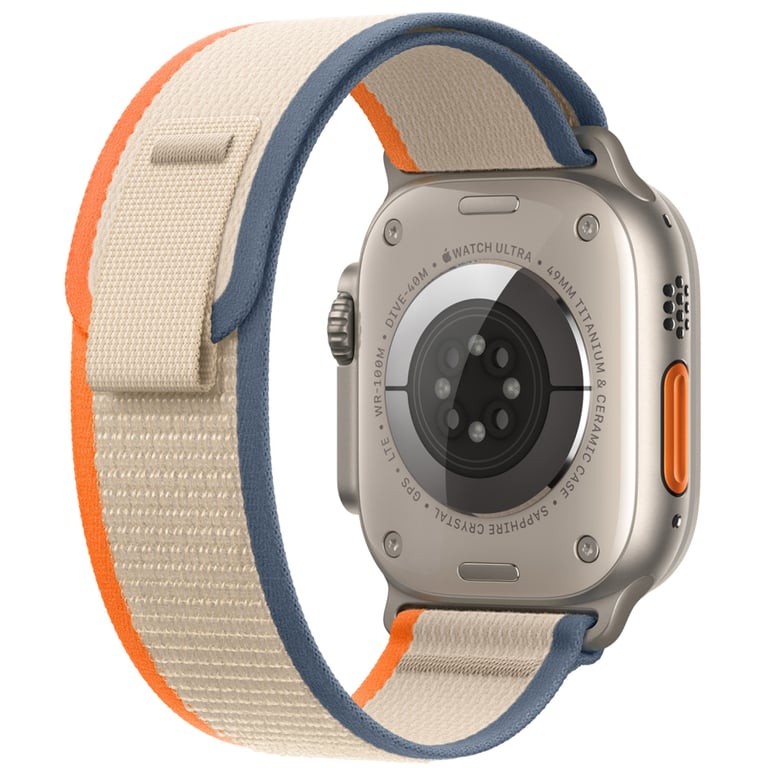 Ремінець до смарт-годинника Armorstandart Trail Loop для Apple Watch 49/46/45/44/42 (Series 1-3) Orange Beige (ARM74231) - фото 3