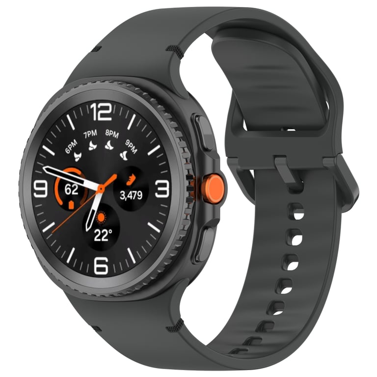 Ремінець до смарт-годинника Armorstandart Samsung Galaxy Watch 8 / 8 Classic (20x113 mm) Dark Grey (ARM86861) - фото 1