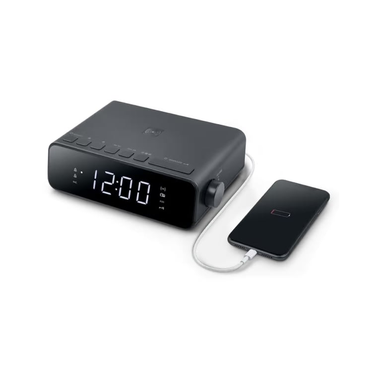 Настільний годинник Muse Радіо-годинник з USB (M-175 WI) - фото 3