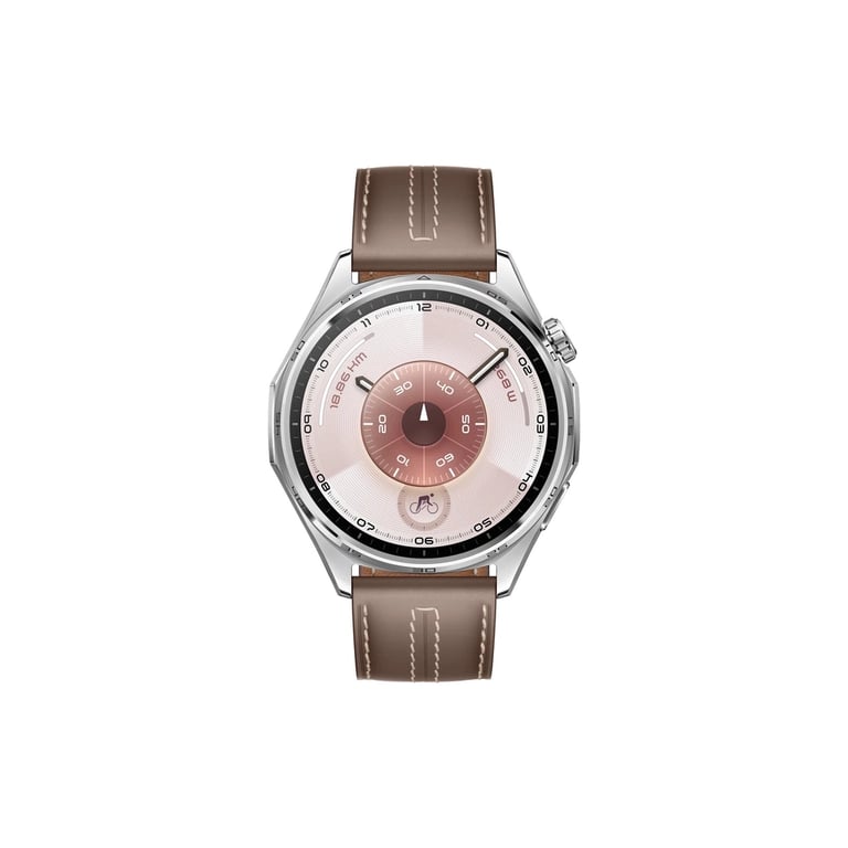 Смарт-годинник Huawei WATCH GT 6 46mm Brown Leather (55020FTW) - фото 2