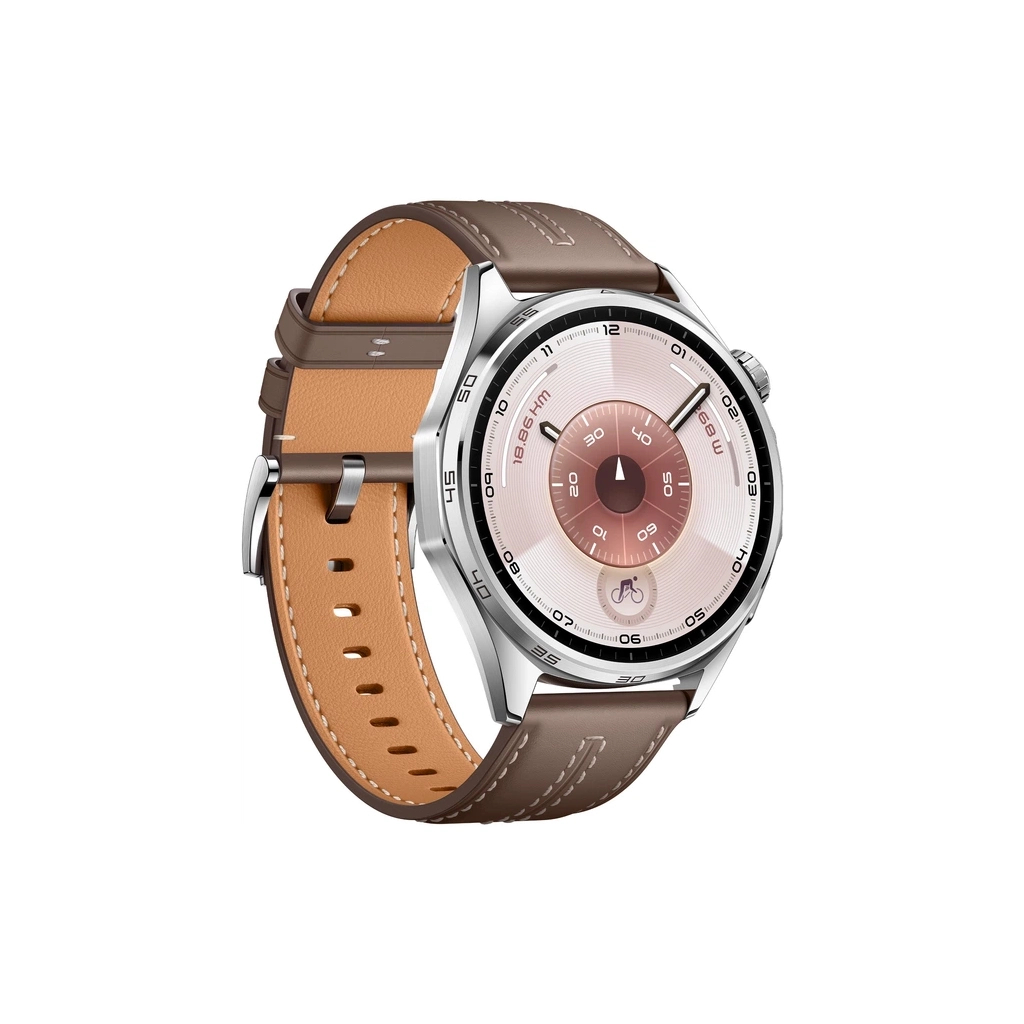 Смарт-годинник Huawei WATCH GT 6 46mm Brown Leather (55020FTW) - фото 3 Смарт-годинник Huawei WATCH GT 6 46mm Brown Leather (55020FTW) - фото 3