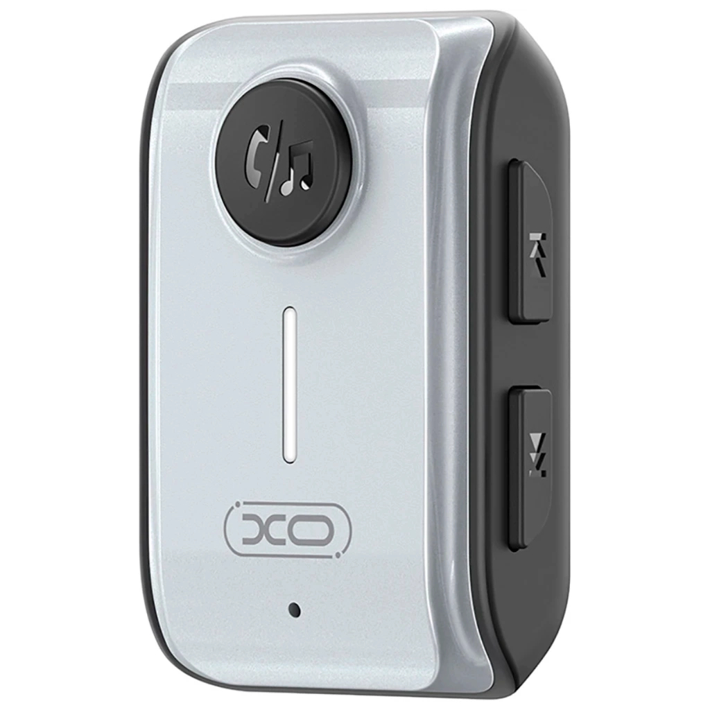 Bluetooth трансмітер XO BCC15 Bluetooth V5.3 AUX 3.5 мм/Type-C/TF Grey (BCC15.tarnish) - фото 1