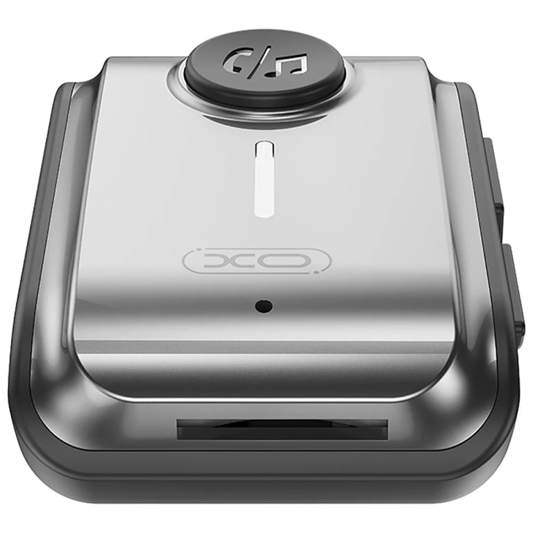 Bluetooth трансмітер XO BCC15 Bluetooth V5.3 AUX 3.5 мм/Type-C/TF Grey (BCC15.tarnish) - фото 3