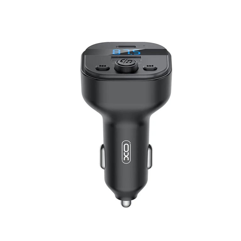 FM модулятор XO BCC18 USB-A OTG/USB-C Black (BCC18.black) - фото 3