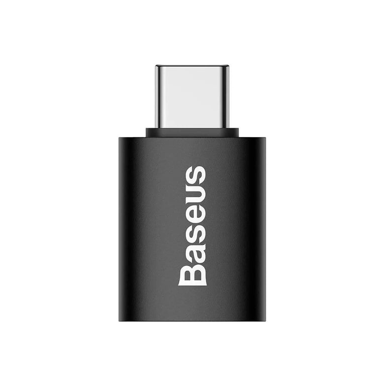 Перехідник OTG USB 3.1 AF to USB-C black Baseus (ZJJQ000001) - фото 2