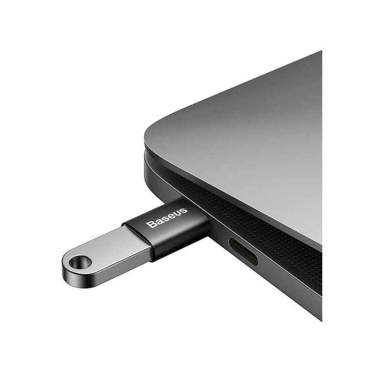 Перехідник OTG USB 3.1 AF to USB-C black Baseus (ZJJQ000001) - фото 4