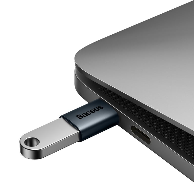 Перехідник OTG USB 3.1 AF to USB-C blue Baseus (ZJJQ000003) - фото 6