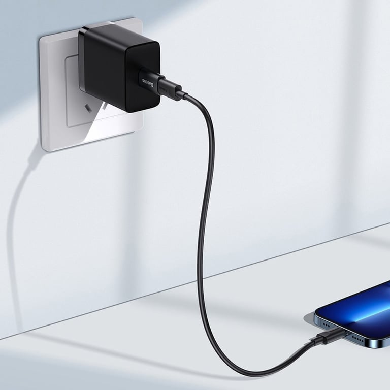 Перехідник USB 3.1 M to USB-C F black Baseus (ZJJQ000101) - фото 7