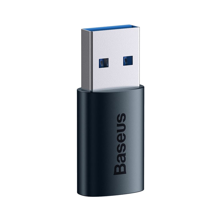 Перехідник USB 3.1 M to USB-C F blue Baseus (ZJJQ000103) - фото 2