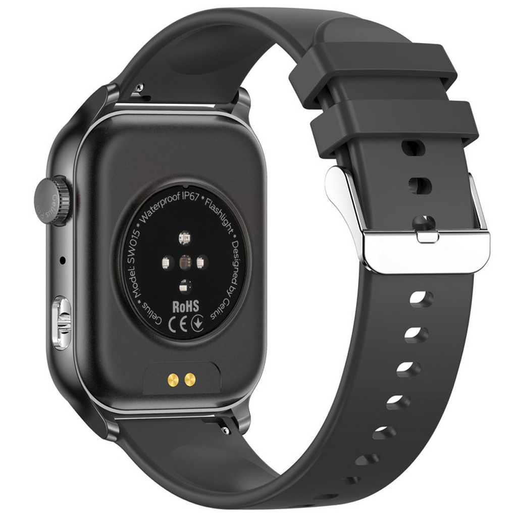 Смарт-годинник Gelius GP-SW015 Amazwatch Light Black (2099901012722) - фото 5 Смарт-годинник Gelius GP-SW015 Amazwatch Light Black (2099901012722) - фото 5