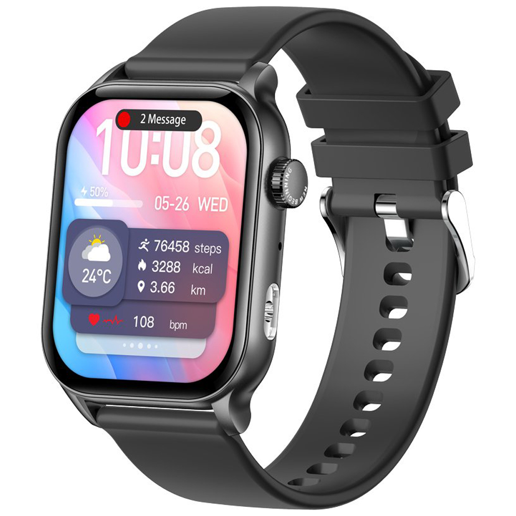 Смарт-годинник Gelius GP-SW015 Amazwatch Light Black (2099901012722) - фото 6 Смарт-годинник Gelius GP-SW015 Amazwatch Light Black (2099901012722) - фото 6