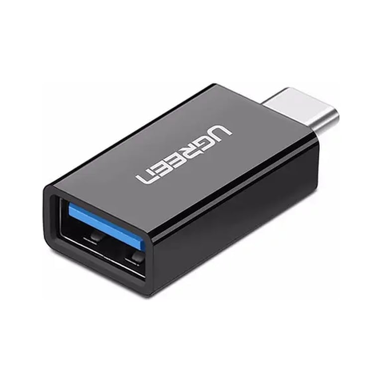 Перехідник OTG USB 3.0 AF to USB-C US173 black Ugreen (20808) - фото 2