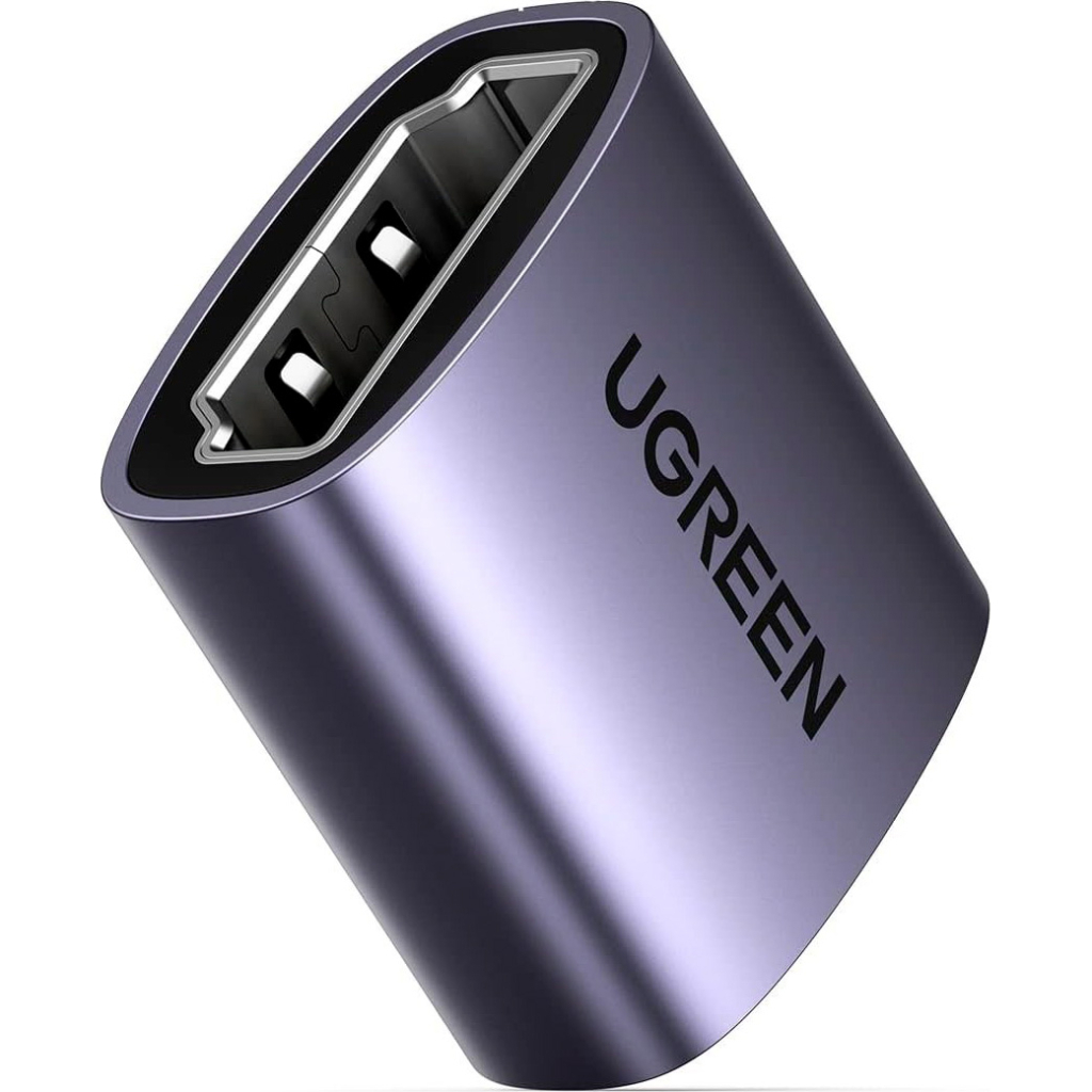 Перехідник HDMI F to HDMI F 8K black Ugreen (90592) - фото 1